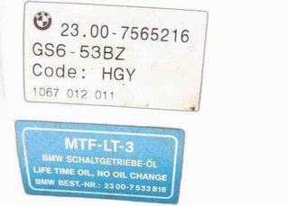 Caja Cambios BMW 335i E90 135i E87 E81 GS6-53BZ ✓ Revisado