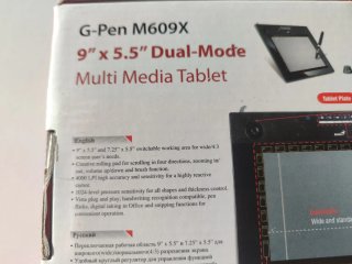 Genius G-Pen M609X Tablet Multimedia