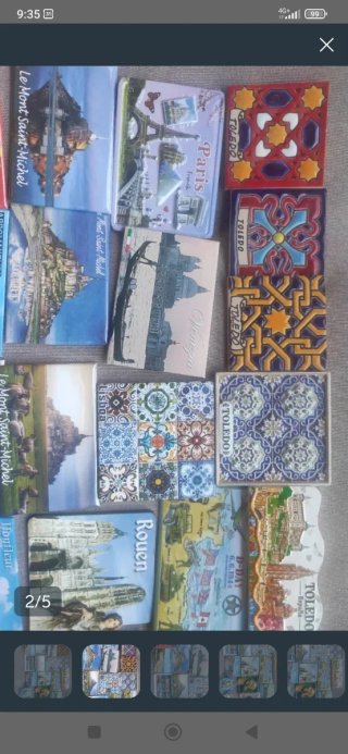 Lote Imanes Nevera Coleccionables