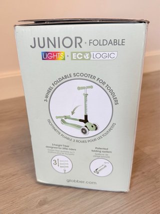 Patinete Plegable Junior Globber Luces NUEVO