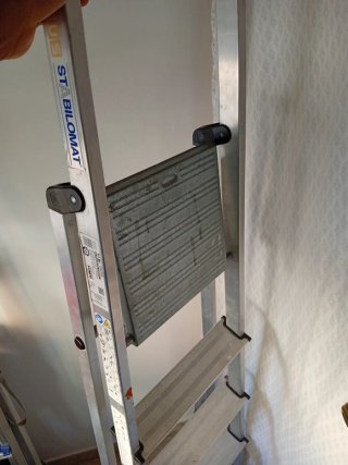 Escalera Tijera Aluminio 5 Peldaños