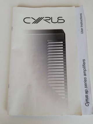 Amplificador Cyrus 6 XP Negro
