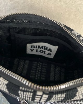 Bolso Bimba y Lola Rayas Blanco y Negro