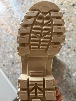 Botas Beige/Dorado de mujer