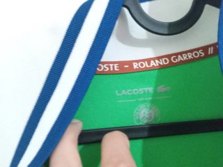 Polo Lacoste Roland Garros Talla L Verde