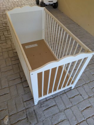 Cuna blanca 120x60 cm