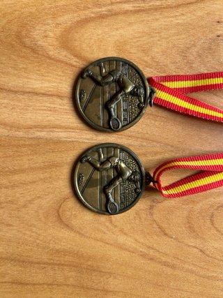 Medallas Tenis Campeonato (2 uds)