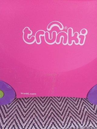 Maleta infantil Trunki rosa y morada