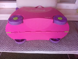 Maleta infantil Trunki rosa y morada