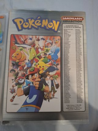 Álbum Pokémon Lamincards Edibas 2006 Completo