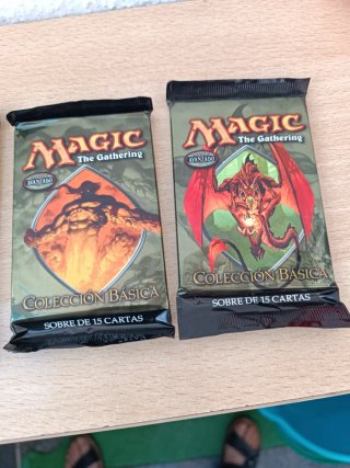 Lote 4 sobres Magic The Gathering 9ª Edición