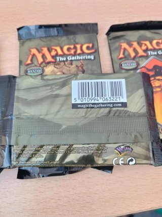 Lote 4 sobres Magic The Gathering 9ª Edición