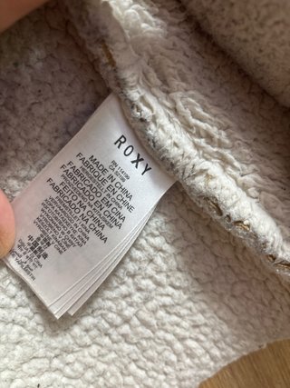 Chaqueta Roxy Beige Forrada