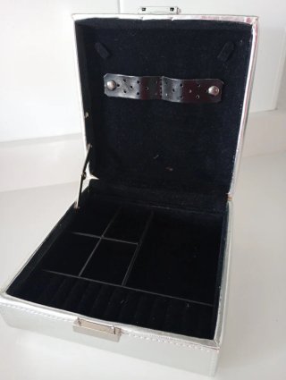 Caja joyero plateado Tous