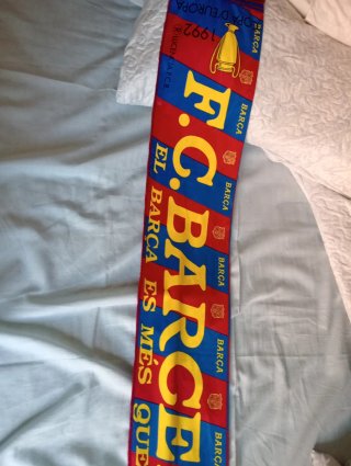 Bufanda FC Barcelona 1992