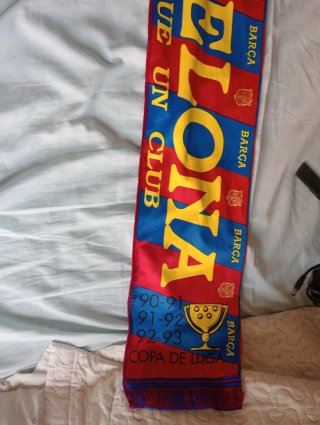 Bufanda FC Barcelona 1992