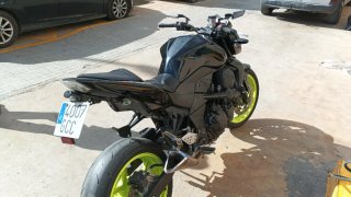 Kawasaki Z750 Naked Negra