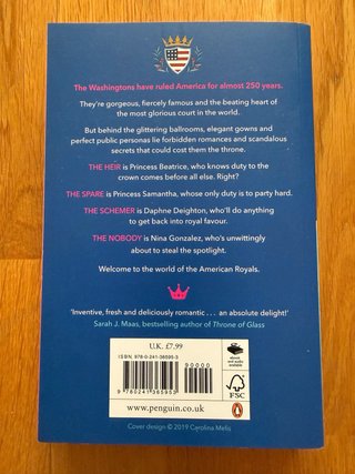 Pack de Libros American Royals 1 y 2 en Inglés