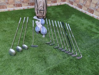 Juego 13 palos de golf Texan con bolsa