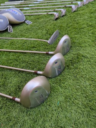 Juego 13 palos de golf Texan con bolsa
