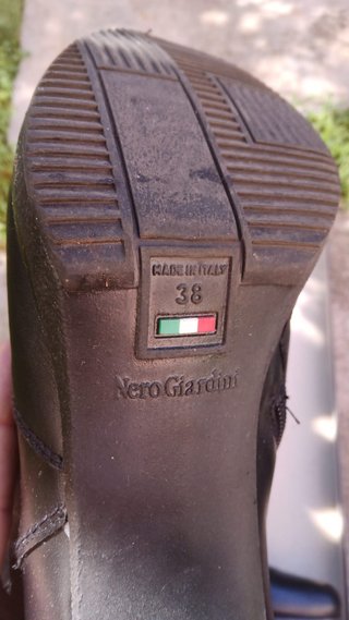Stivali Nero Giardini Neri Tg 38