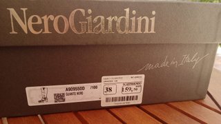 Stivali Nero Giardini Neri Tg 38