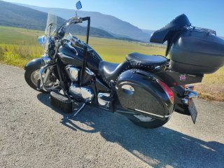 Kawasaki Vulcan 900 Custom Negra