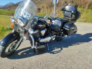 Kawasaki Vulcan 900 Custom Negra