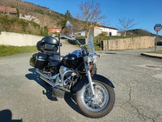 Kawasaki Vulcan 900 Custom Negra
