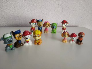 12 Muñecos Patrulla Canina
