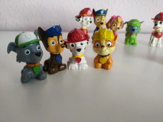 12 Muñecos Patrulla Canina