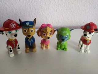12 Muñecos Patrulla Canina