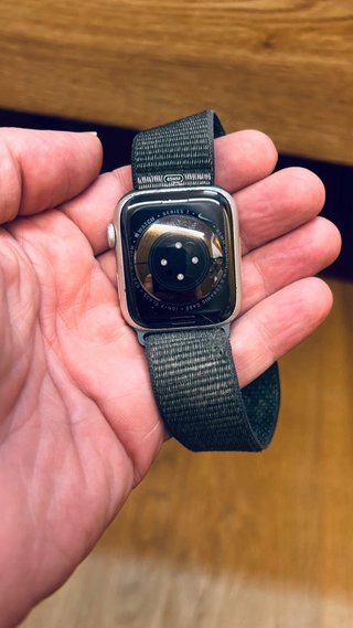 Apple Watch Series 7 Nike Negro/Plata