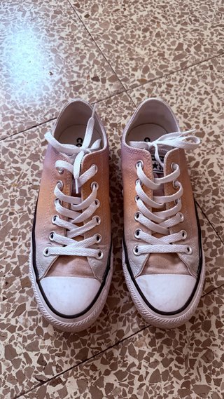 Converse Talla 38 Degradado Rosa Naranja