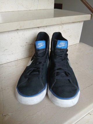 Scarpe Nike uomo alte nere e bianco