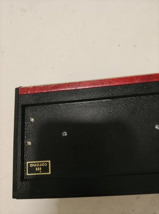 CAJA TARJETERO FORMA DE LIBRO- EGIPTO- años 80