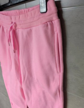 Pantalón deportivo rosa talla M