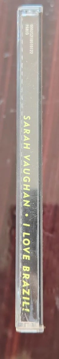 Sarah Vaughan I Love Brazil Pablo Records CD Jazz