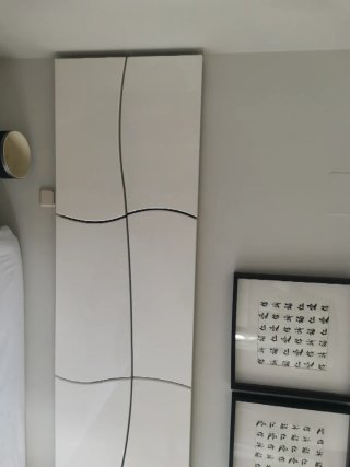 Cabecero cama blanco lacado