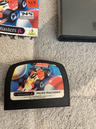 Micro Machines Master System