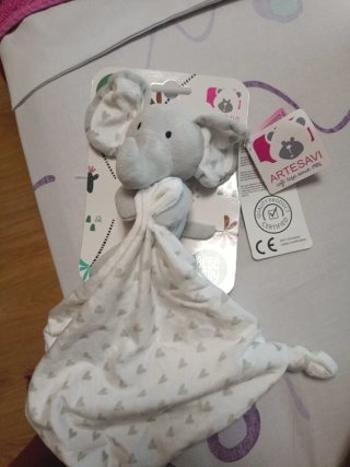 Doudou Elefante Artesavi Peluche Bebé