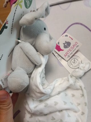 Doudou Elefante Artesavi Peluche Bebé