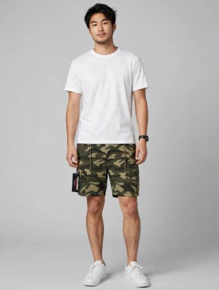 Bermuda militari camouflage