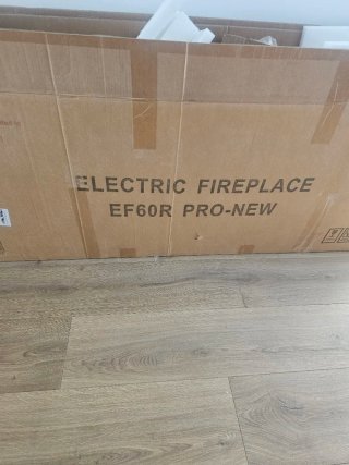 Chimenea eléctrica de diseño moderna