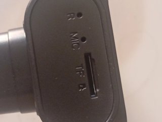 Cámara DVR Coche Negra