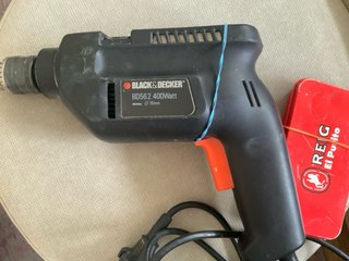 Taladro Percutor Black & Decker BD562 400W