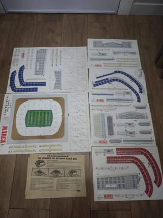 Maqueta Camp Nou FC Barcelona MARCA