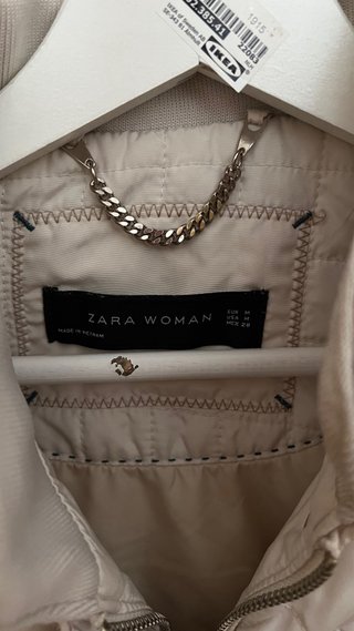 Abrigo acolchado Zara Talla M