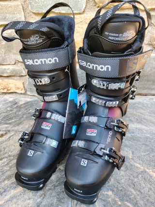 Stivali da sci NUOVI Salomon Donna Taglia 25 25.5