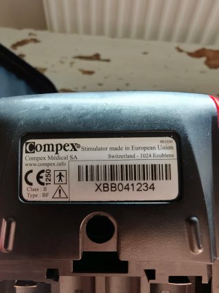 Compex Energy - Electroestimulador